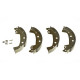 set of 4 rear brake shoes