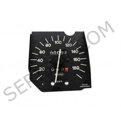 snelheidsmeter 180 km/u