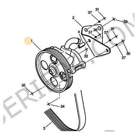 pompe de direction assistée