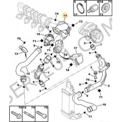 raccord d'air DW10ATED