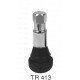 valve chromée de jante Tubeless TR413