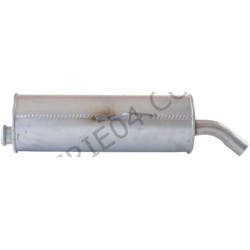 rear exhaust muffler