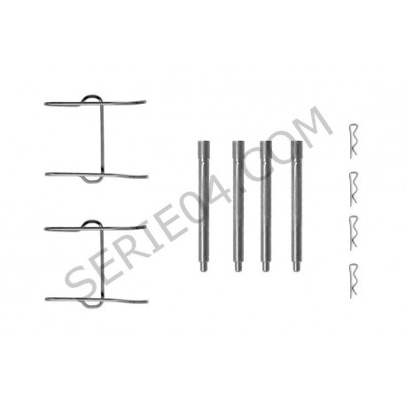 jeu de fixation de plaquettes arrière