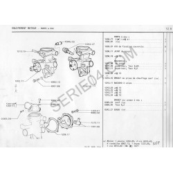 pompe à eau V6 2L7 échange-standard