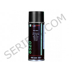 bombe de peinture noir satiné 400ml