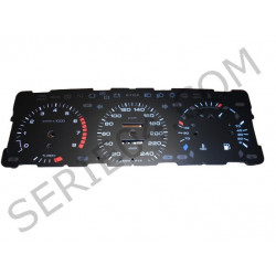 printed dashboard front