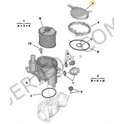 diesel filter cover