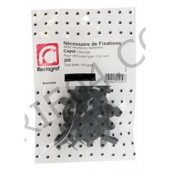 Engine cover fixing kit