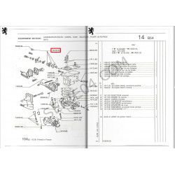 membrane de carburateur 35 BISA 8