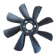 ventilateur plastique 8 pales