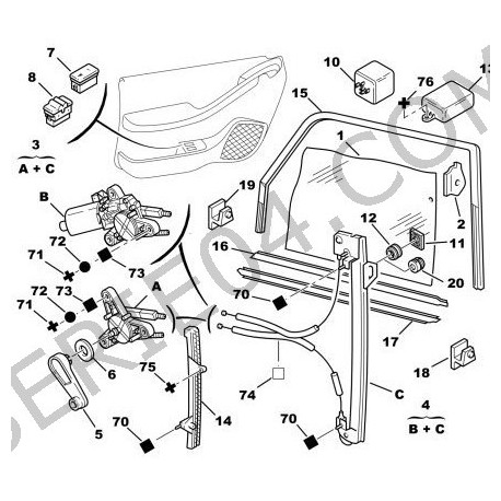 lève vitre électrique