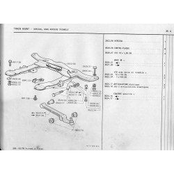 front axle arms