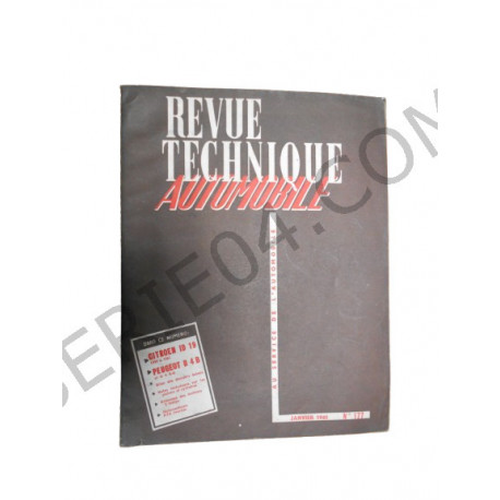 Revue technique 403