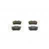 rear brake pad set TRW-Lucas assembly