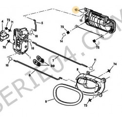 poignée de porte arrière
