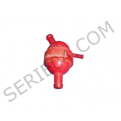 Oil vapor strainer