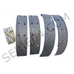 rear brake lining set