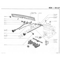 air flap control rod