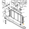 support elastique de radiateur