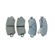 set of rear brake pads