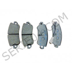 set of rear brake pads