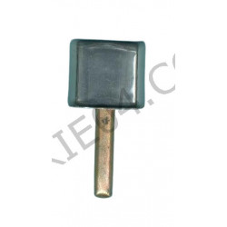 front door exterior handle push button