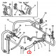 durite supérieure de radiateur XU9