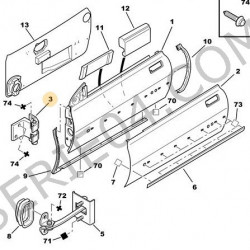 charnière de porte