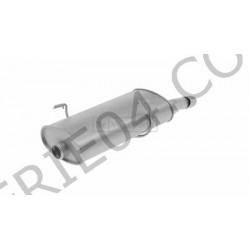 rear exhaust muffler