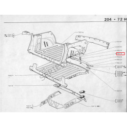 rear panel sheet metal side washer