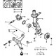 Front triangle rear articulation