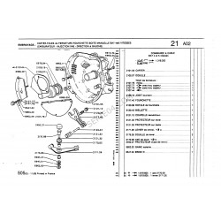 clutch cable return lever