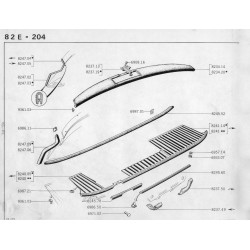 fascia inferiore del cruscotto