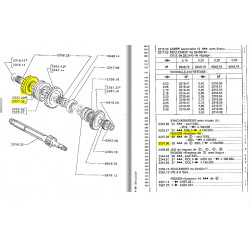 2nd speed receiver pinion