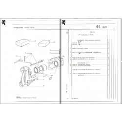 Bendix brake caliper support parts collections