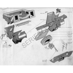 heating air flap sector