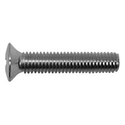 stainless steel screw with domed countersunk head Ø6mm