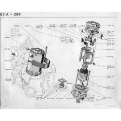 Ducellier 7319G dynamo bearing