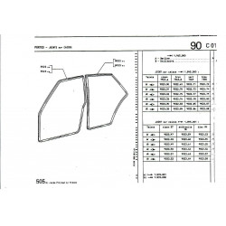 rear door seal