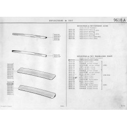 déflecteur de toit ouvrant inox