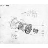 Disque d'embrayage ech-sdt