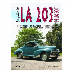 livre "le guide de la Peugeot 203"