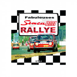 livre "Fabuleuses Simca 1000 Rallye"