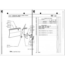 moldura del espejo retrovisor interior