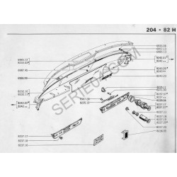 lower dashboard chrome strip