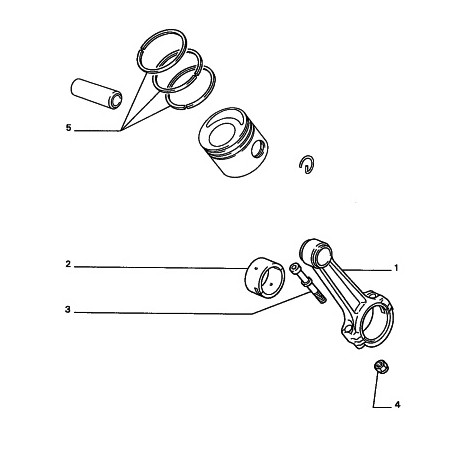 jeu de 3 Segments Ø93mm