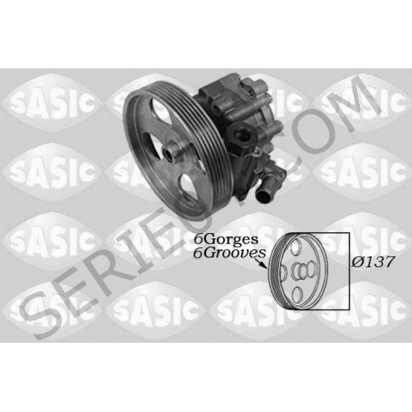 power steering pump, exchange-standard