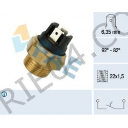 Termocontatto 92/82°