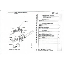 trunk lock locking wedge