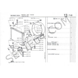 metal radiator deflector